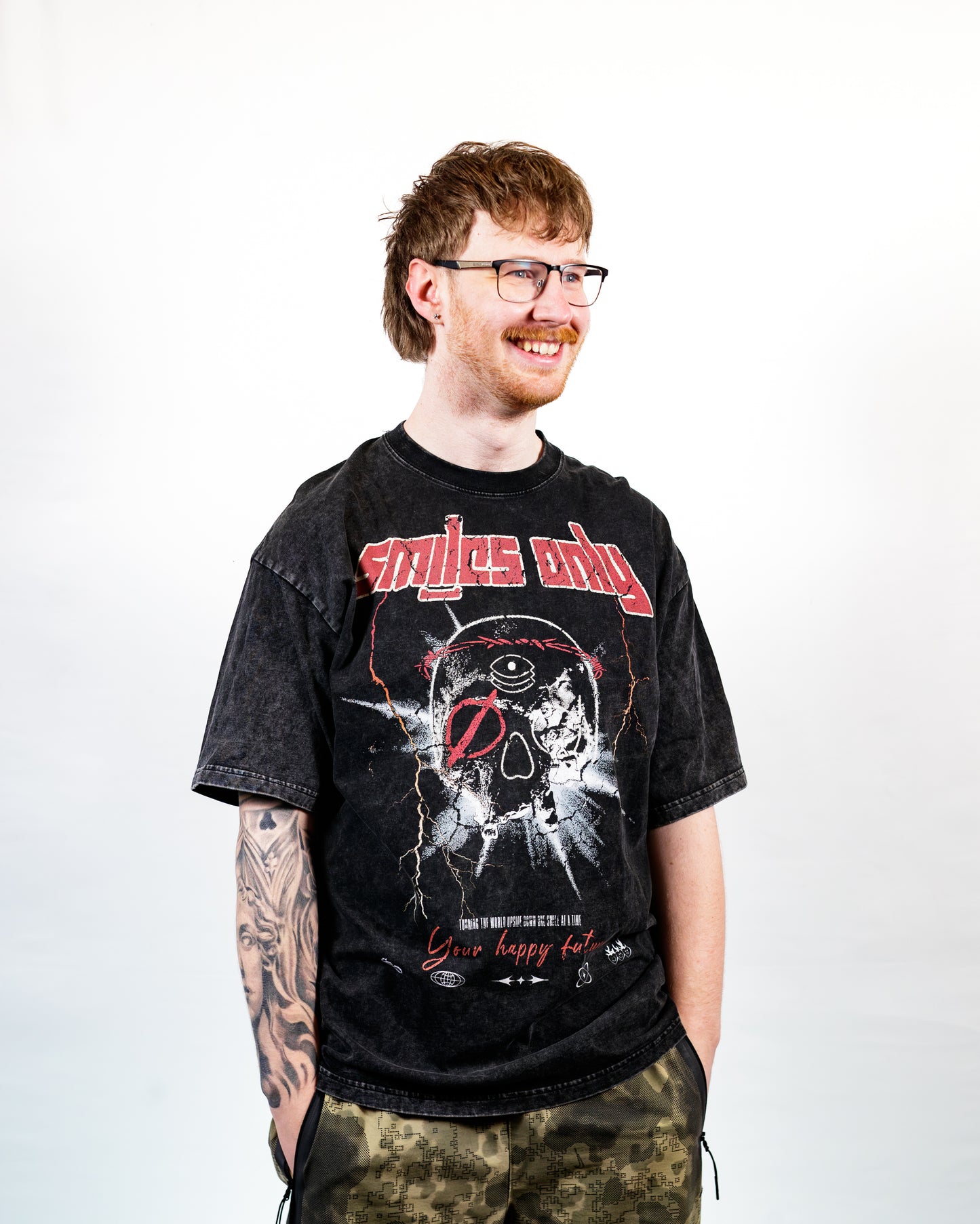 SKULL STARBURST - SHIRT