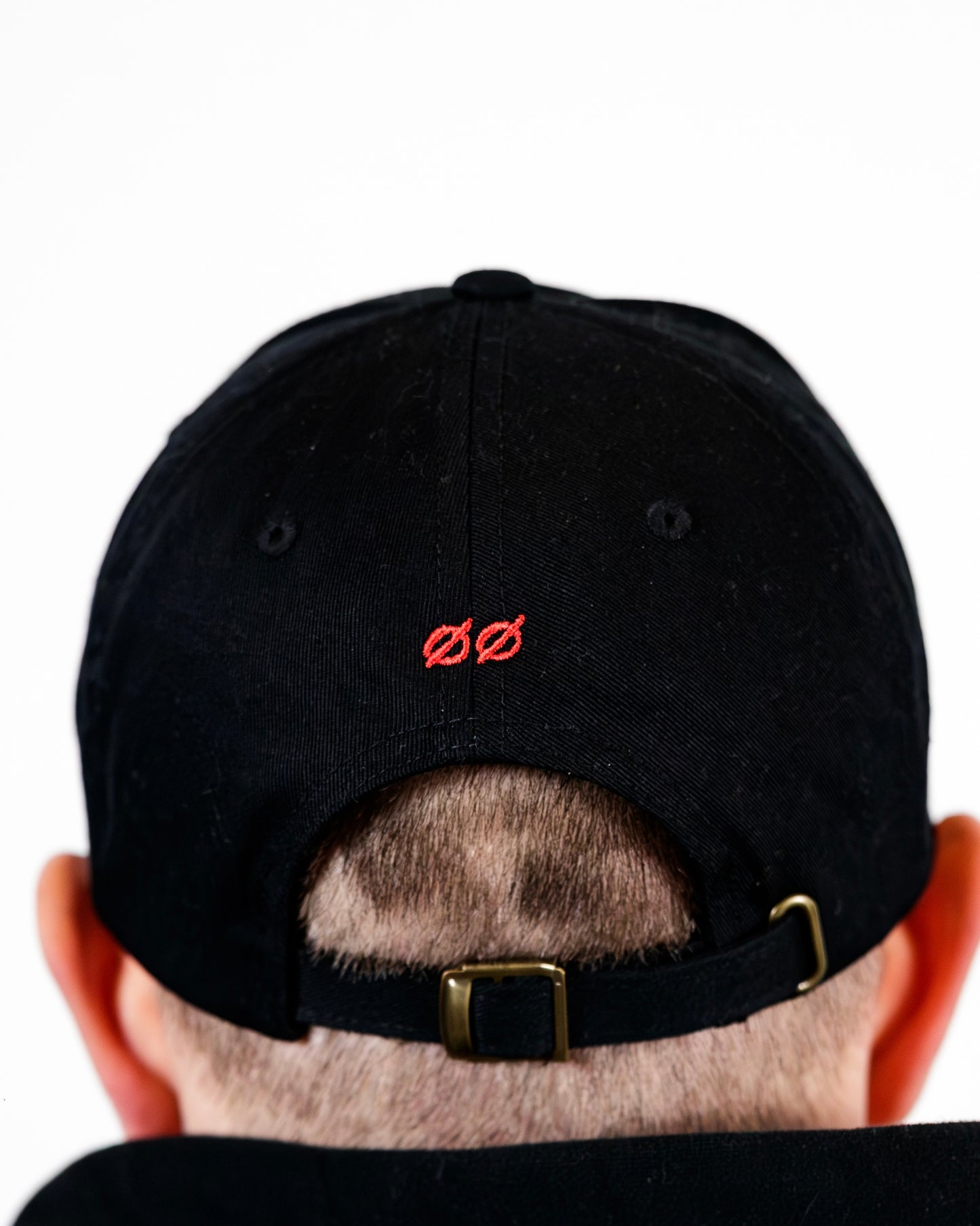 SMILES ONLY - LOGO DAD HAT [RED]